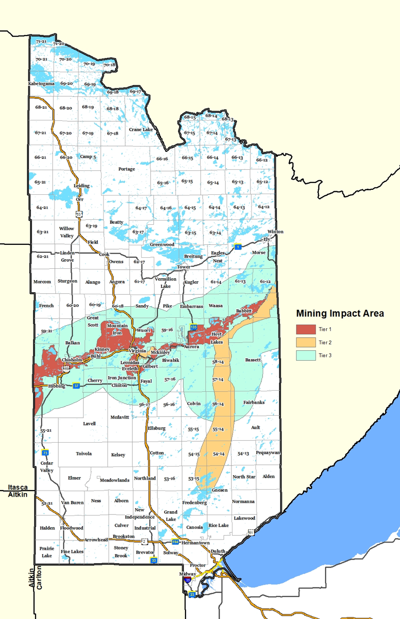 Map Of St Louis County Mn Jenn Robena